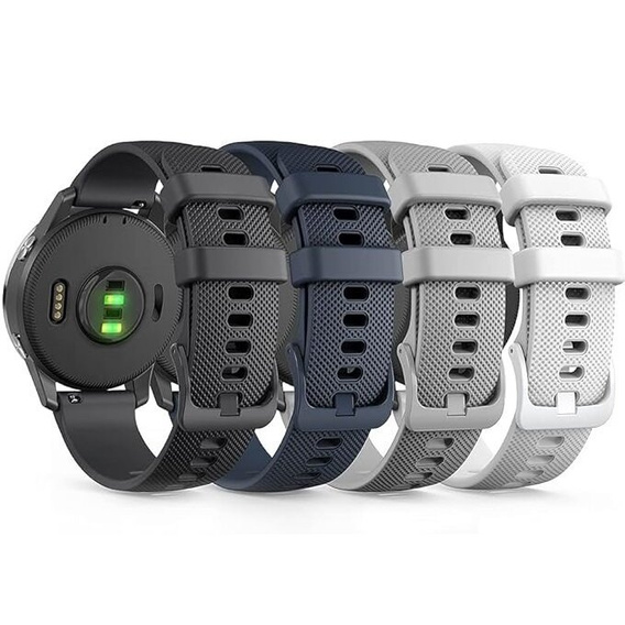 Silicone strap for Huawei Watch GT Runner / GT 3 46mm, Black