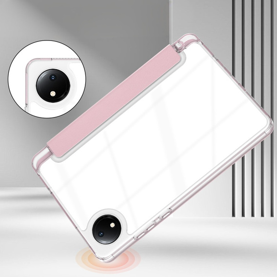 Case for Xiaomi Redmi Pad SE 8.7", Origami, pink rose gold