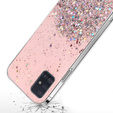 Case for Samsung Galaxy A51 5G, Glittery, pink