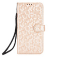 Flip case for Honor 400 5G, Wallet Rhombus, pink