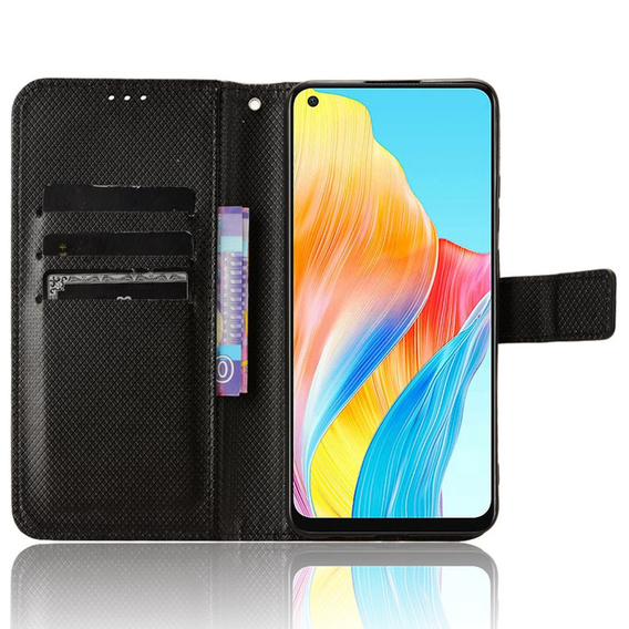 Flip case for Oppo A58 4G, Smart Magnet, black