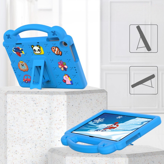 Children's case for Lenovo Tab M10 10.1 Gen 3 TB-328FU/TB-328XU, Cute Patterns, with stand, blue