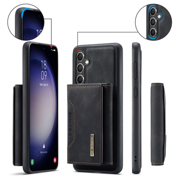 Case for Samsung Galaxy A56 5G, DG.MING 2in1, black