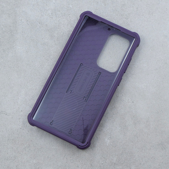 Armored case for Samsung Galaxy S23 Ultra, Dexnor Full Body (Two Frames), purple