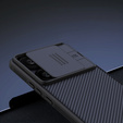 Case for Xiaomi Poco F6, Armored Nillkin, CamShield Pro, black