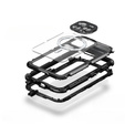 IP68 Waterproof Case for iPhone 15 Pro, SHELLBOX MagSafe, black