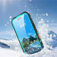 Case for iPhone 17 Pro, Waterproof IP68, SHELLBOX MagSafe, blue