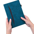Case for Samsung Galaxy Tab S8 Ultra, Classic, with space for stylus, blue