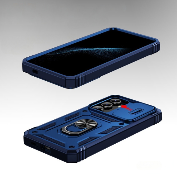 Case for Samsung Galaxy S24, CamShield Slide, blue