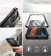 Armored case for iPhone 14 Pro Max, Dexnor Full Body, black