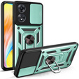 Case for Oppo A98 5G, CamShield Slide, green