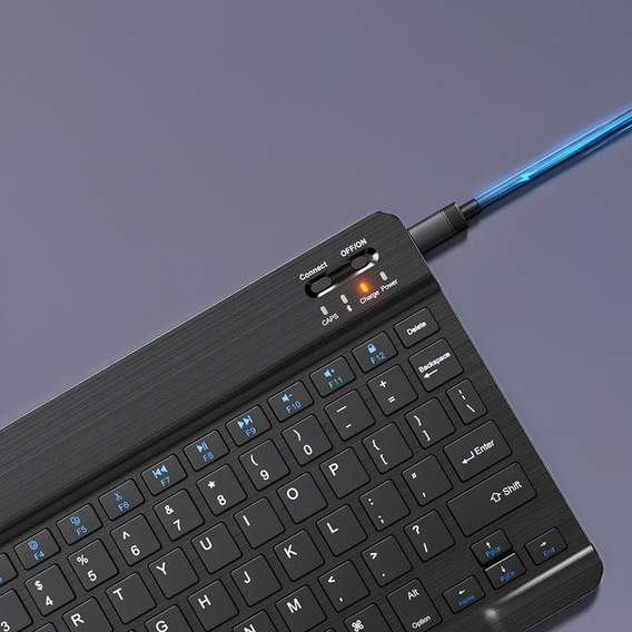 Mini Bluetooth wireless keyboard for tablet, black