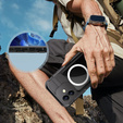Waterproof Case, SHELLBOX IP68 MagSafe, Black for iPhone 16