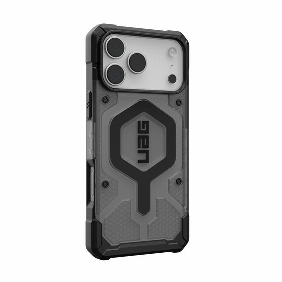 Urban Armor Gear case for iPhone 17 Pro Max, Pathfinder MagSafe, Ash/Black