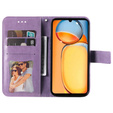 Flip case for Xiaomi Redmi 13C / Poco C65, Mandala Flower, purple