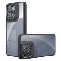 Case for Xiaomi Redmi 15 5G / 4G, with camera protection, transparent with black sides