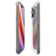Spigen case for iPhone 16 Pro, Ultra Hybrid, transparent + 9H Tempered Glass