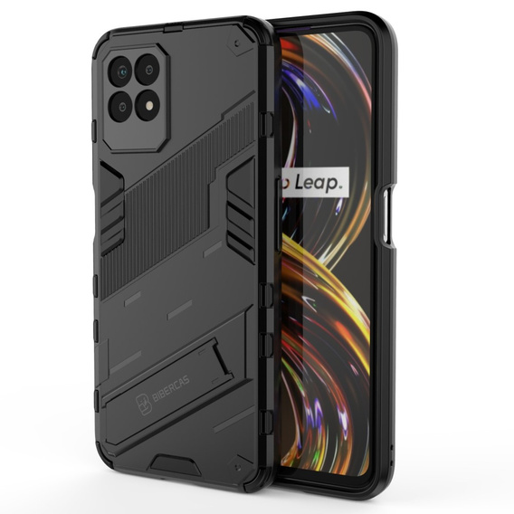 Case for Realme 8i, Military kickstand, blue