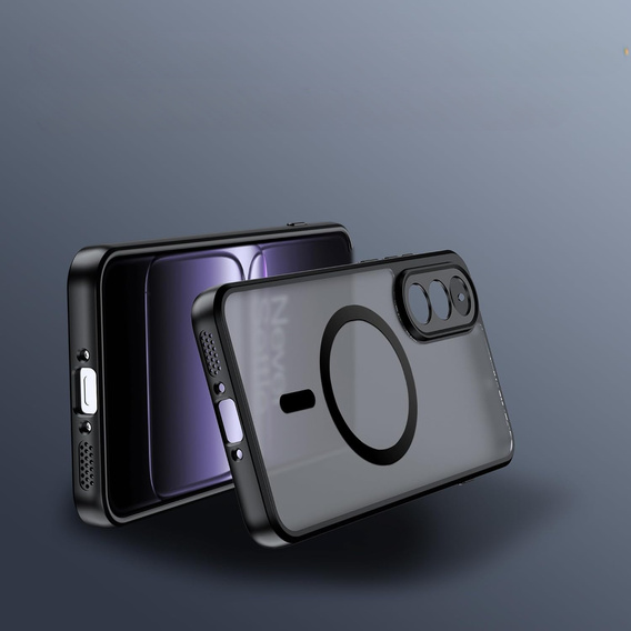 Case for OnePlus Nord 5, for MagSafe, ERBORD Matt Case, black