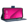 Flip case for T Phone 2 5G, Card Slot, dark blue