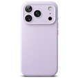Ringke Case for iPhone 17 Pro Max, Silicone Magnetic MagSafe, Light Purple