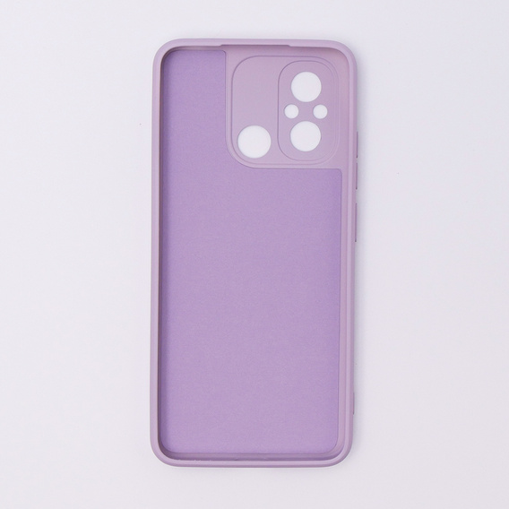 Case for Xiaomi Redmi 12C, Silicone Lite, purple