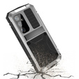 Armored case for Samsung Galaxy S24, R-JUST, silver
