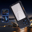 IP68 Waterproof Case for iPhone 16 Pro Max, SHELLBOX MagSafe, black