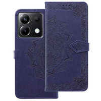 Flip case for Xiaomi Poco X6 5G, Mandala, purple