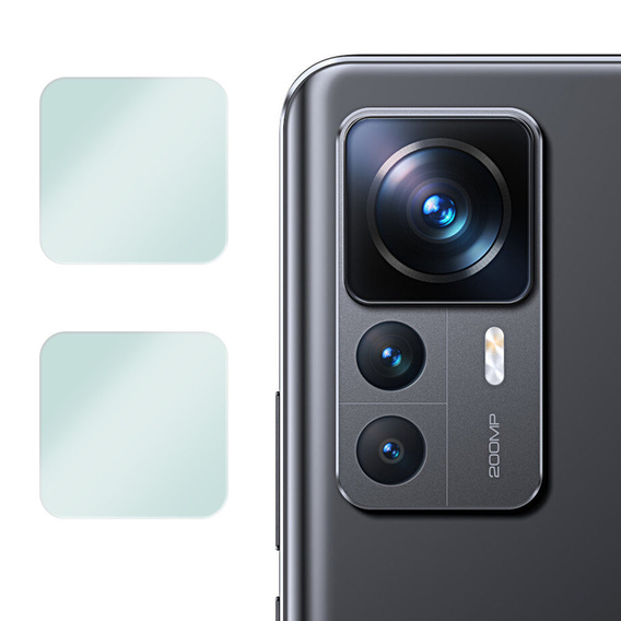 2x ERBORD tempered glass for camera to Xiaomi 12T