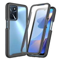 Case for Oppo A16 / A16s / A54s, Shockproof, with film, blue