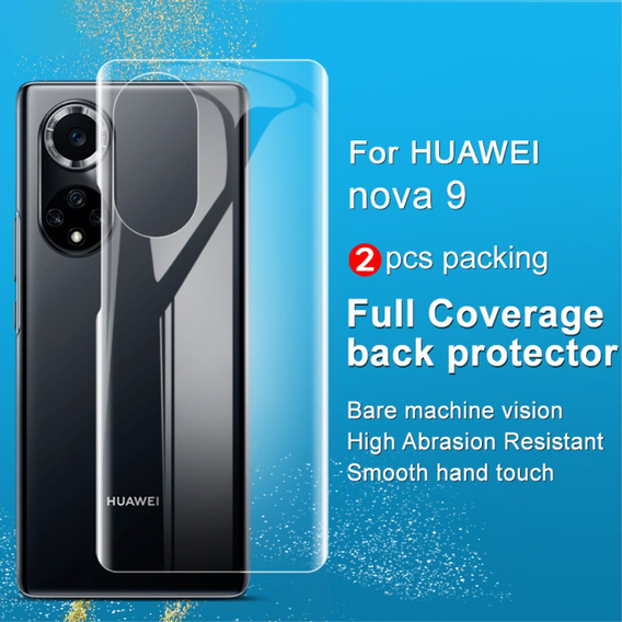 IMAK 2x Hydrogel back film for Huawei nova 9 / Honor 50