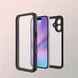 Case for iPhone 17, IP68 waterproof Redpepper, black