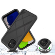 Case for Samsung Galaxy A03, Shockproof, with film, black
