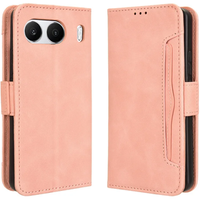 Flip case for OnePlus Nord 4, Card Slot, pink