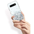 Case for Samsung Galaxy S10 Plus, Glittery, transparent