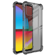 IMAK case for HTC Desire 21 Pro 5G, Dropproof, transparent / black