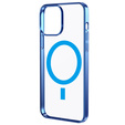 Case for iPhone 13 mini, ERBORD Hybrid MagSafe Case, blue