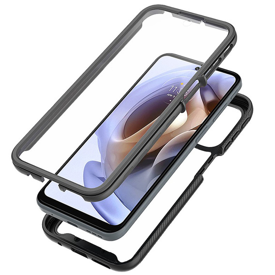Case for Motorola Moto G31/G41, Shockproof, with film, blue
