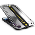 2x Tempered Glass for iPhone 15, ERBORD Easy App Full Screen Protector