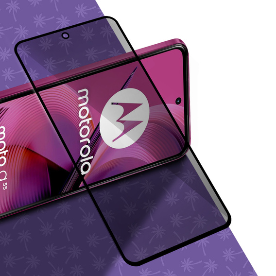 Shy Palm Privacy Tempered Glass for Motorola Moto G55 5G