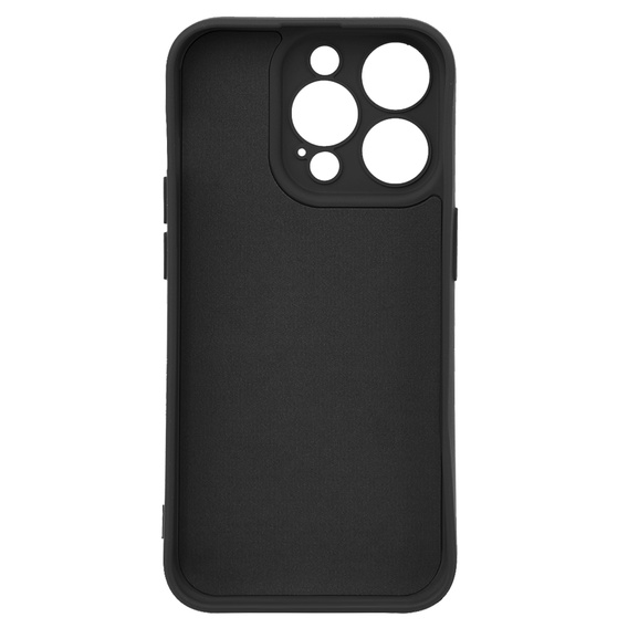 Case for iPhone 15 Pro, Silicone Lite, black