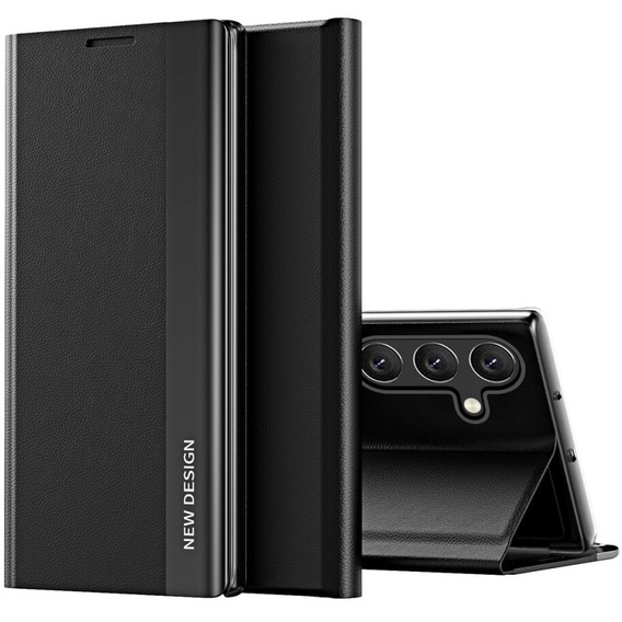 Flip case for Samsung Galaxy A35 5G, Side Magnetic, black