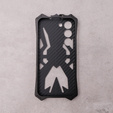 Armored case for Samsung Galaxy S23, Aluminum Alloy, black