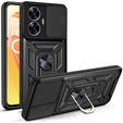 Case for Realme C55, CamShield Slide, black