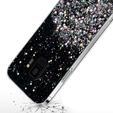 Case for Samsung Galaxy S9, Glittery, black