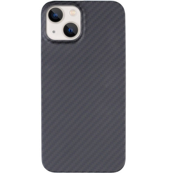 Case for iPhone 14, Aramid Fiber Cover, black
