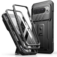 Armored case for Google Pixel 9 Pro XL, Dexnor Full Body (Two Frames), black