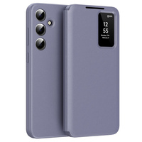 Flip case for Samsung Galaxy A55 5G, Smart View Wallet, purple