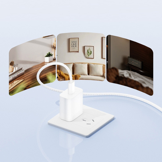 Magnetic USB-C charging cable for Apple Pencil (2nd generation), white